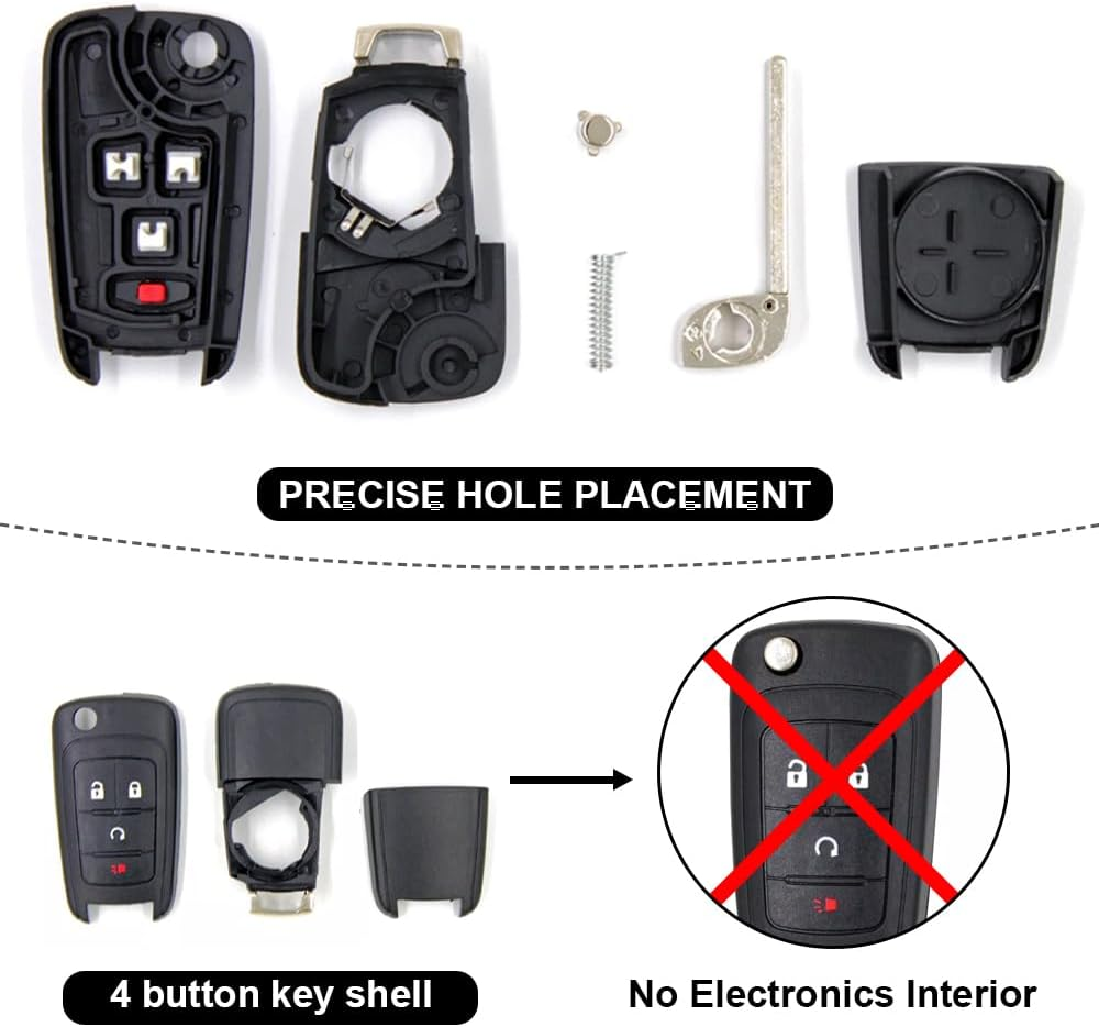 To Suit Holden 4 Button Holden VF Commodore Remote/Key Shell ONLY image number 6