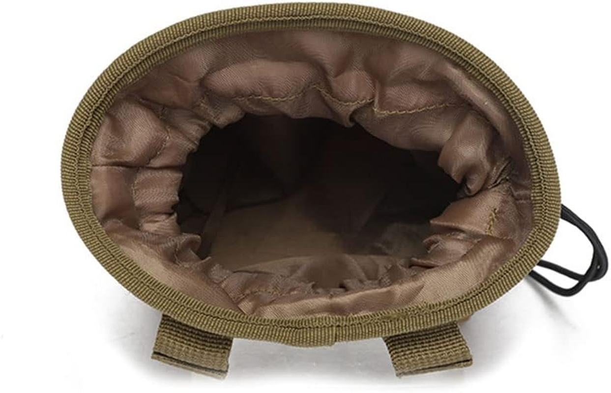 Multi Purpose Utility Tactical Waist Bag Belt Molle Pouch Military Wallet Pack Khaki - Black image number 7