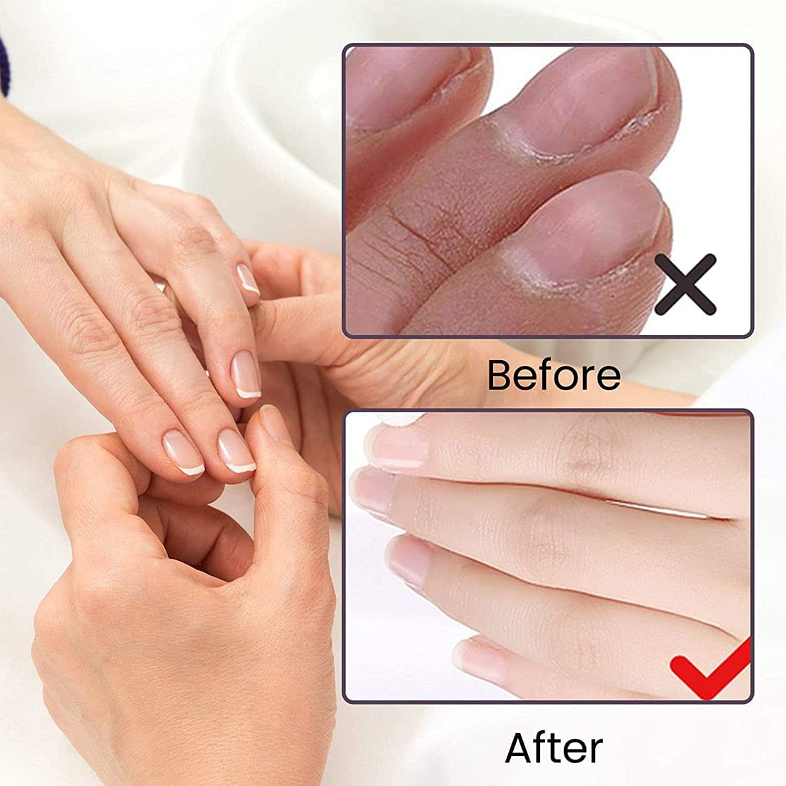 210 PCS Sanding Bands Size #80#120#180 Coarse Fine Grit Efile Sand Set for Manicures and Pedicures Care Nail Tools(Comes with Nail Drill Bits) image number 4