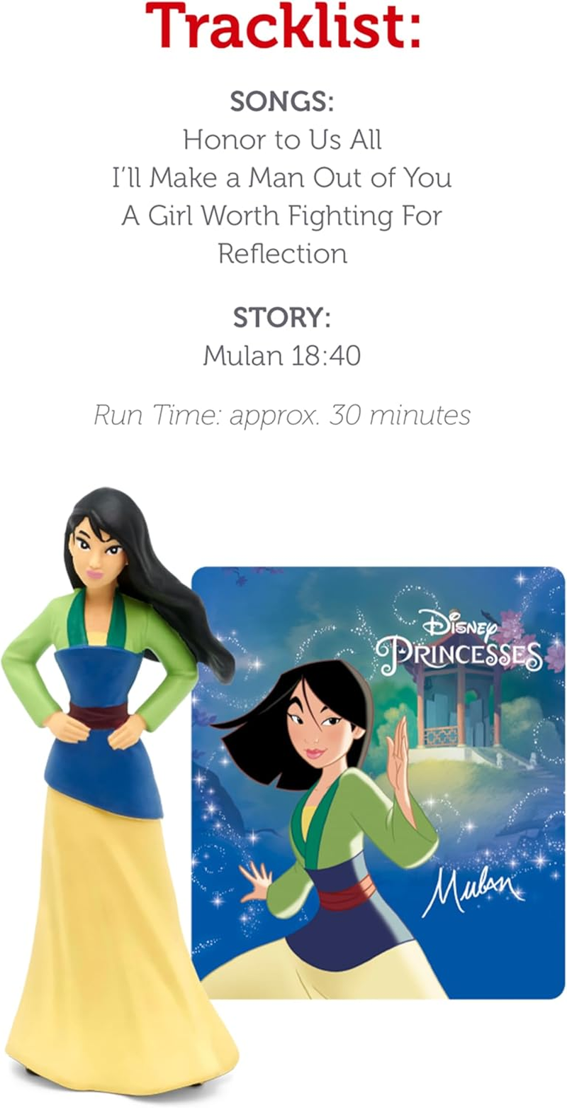 Tonies Mulan Audio Play Character from Disney