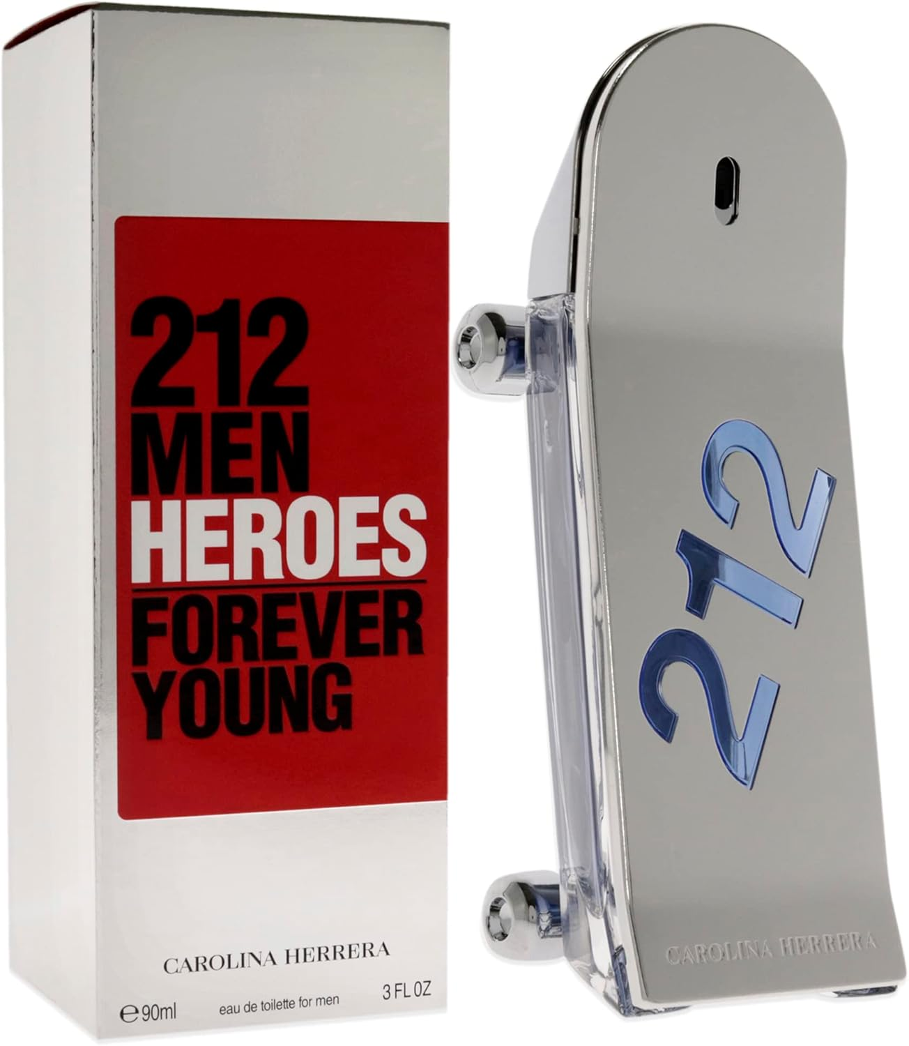 Carolina Herrera 212 Heroes Forever Young Eau De Toilette Spray for Women 90 Ml image number 4