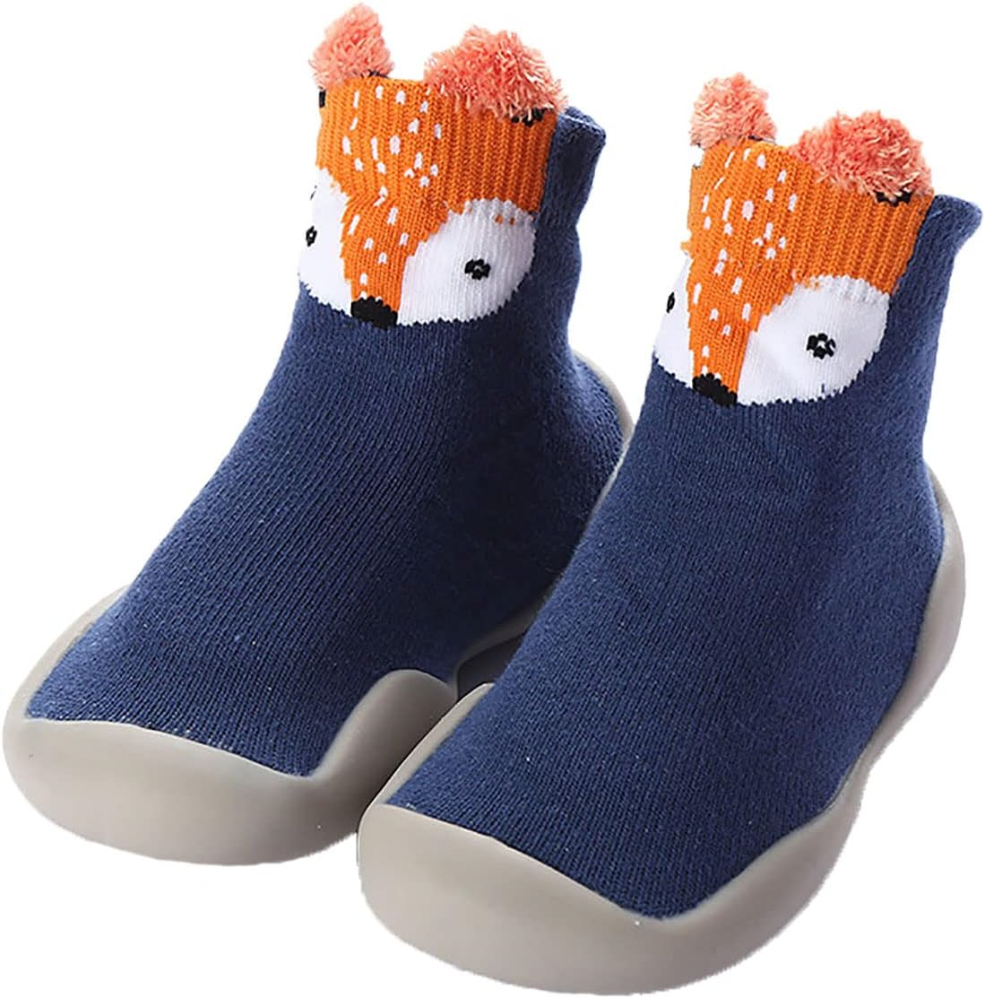 Toddler Baby First Walking Socks Shoes Cute Animal Anti-Slip Breathable Baby Girl Boys Floor Socks Indoor Outdoor