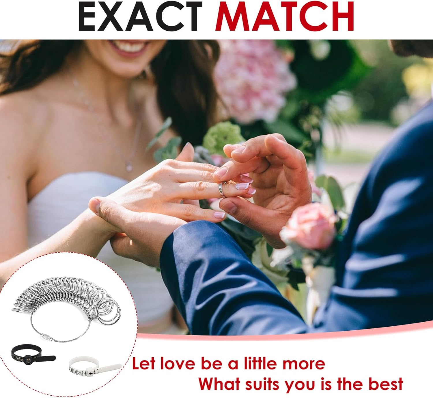 3 Pcs Ring Sizer Measuring Tool - Precision Ring Sizer Measuring Kit for US & European Sizes (0-13 with Half Sizes), Ideal for Jewelry Making, Repair & Accurate Finger Sizing image number 3