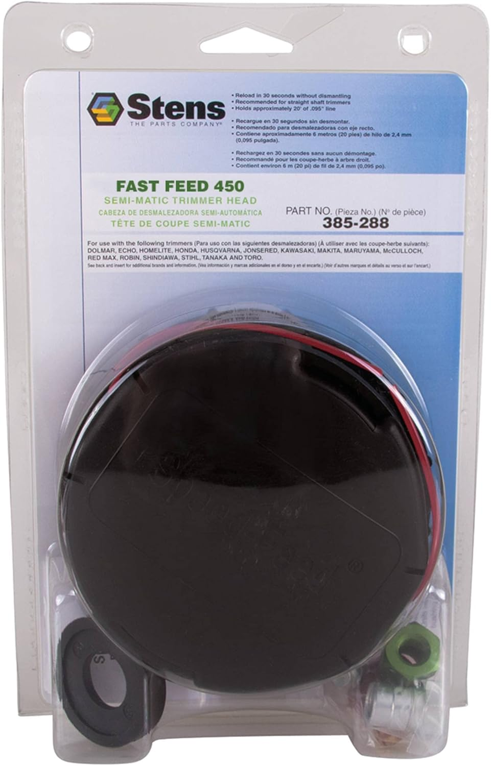 Stens 385-288 Speed Feed 450 Trimmer Head image number 1