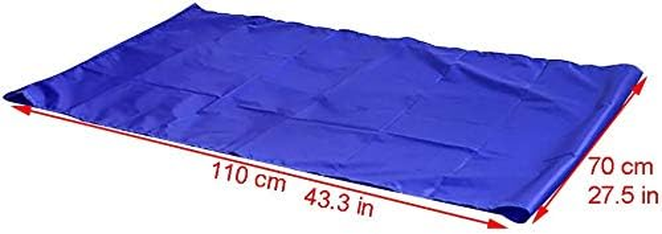 HNYG Reusable Flat Slide Sheet for Patient Transfer, Turning, and Repositioning in Beds, Hospitals and Home Care, Sliding Draw Sheets to Assist Moving Elderly and Disabled (Blue, 110X70 CM) image number 2