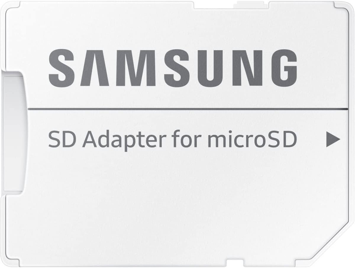 Samsung 256GB PRO plus Micro SD Memory Card/W Adapter, UHS-1 SDR104, Class 10, Grade 3 (U3), Read/Write up to 160Mb/S/120Mb/S image number 2