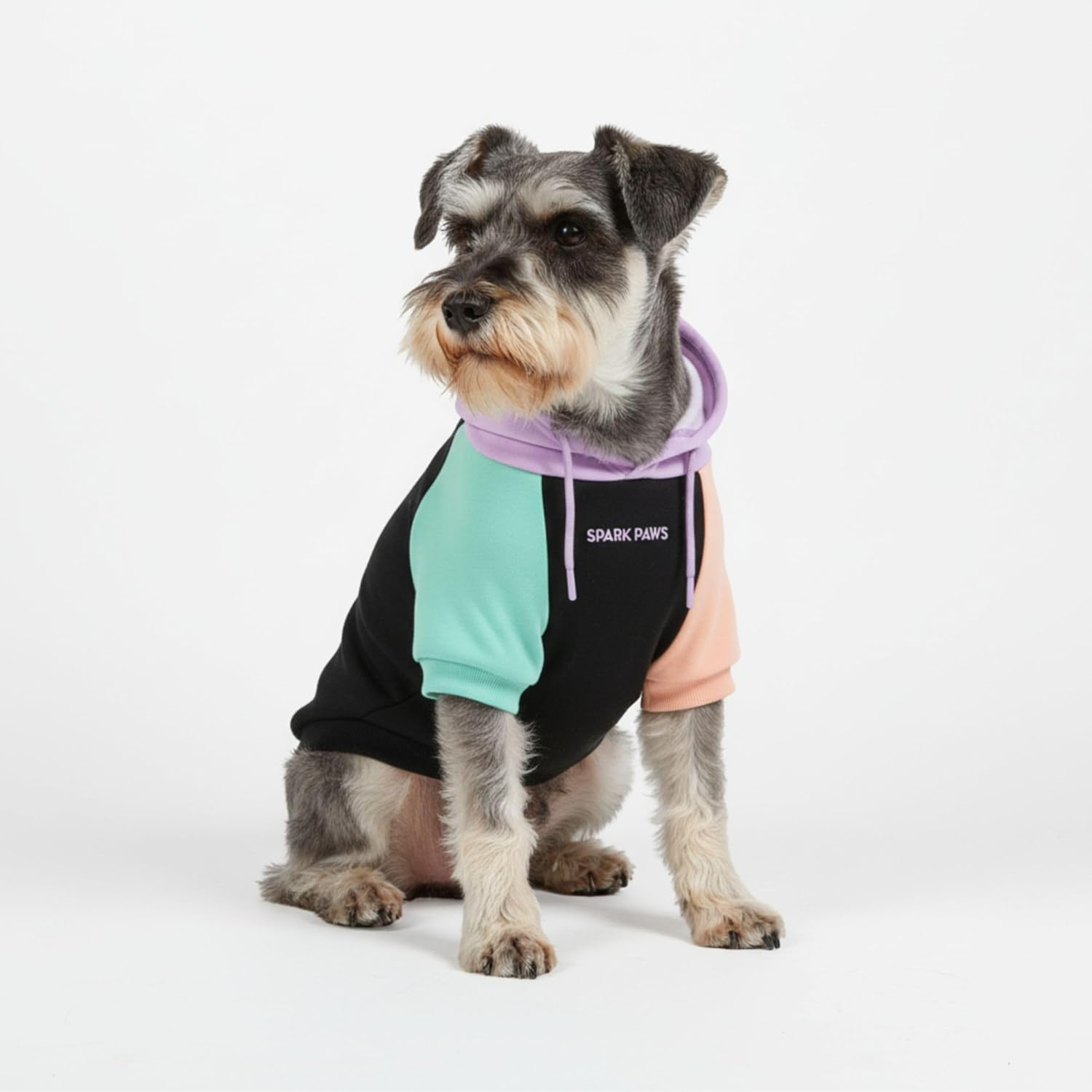 Spark Paws Dog Hoodie - Premium Quality, Buttery Soft, Superior Comfort and Fit, Calming Fleece Interior, Suitable for All Breeds - Cyber Punk - M