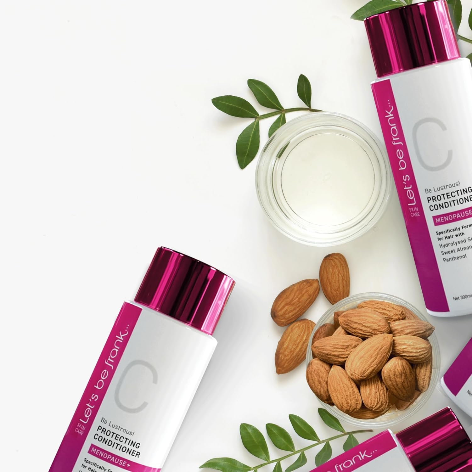 Be Lustrous Protecting Conditioner - Menopause Haircare. Adds Shine and Softness, Hydrates, Strengthens, Improves Texture and Reduces Breakage with Panthenol, Sweet Almond Oil, Hydrolyzed Soy Protein image number 1