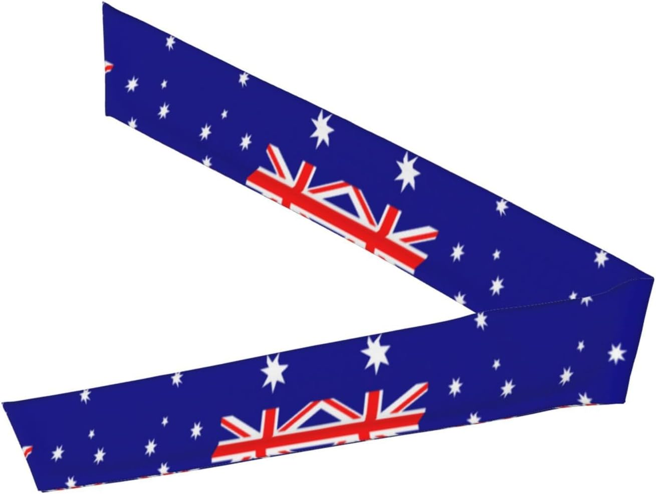 Australian Flag Soft and Breathable Lightweight Headscarf Double-Sided Sports Head Tie image number 3