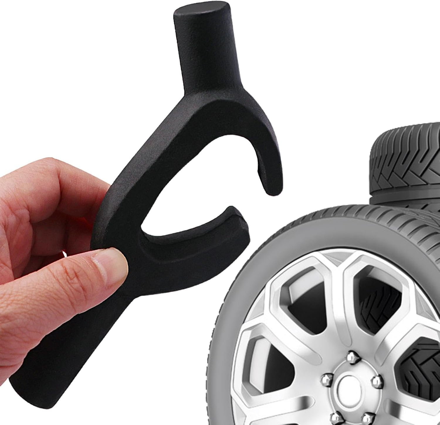 Kivrimlarv Adjustable Tire Bead Holder | Tire Installation Tool | Tire Shop Equipment Made in Cast Steel | Automotive Tire Bead Keeper for Automobile Tires, Electric Vehicle Tires, and Other Tires