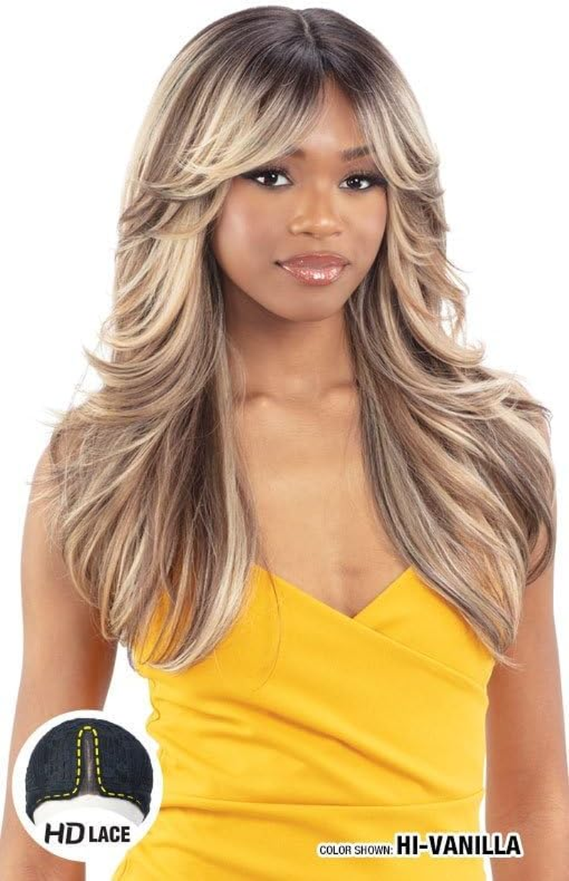 Shake-N-Go Equal Curtain Bang Lace Wig - Maven (Ash Brown)