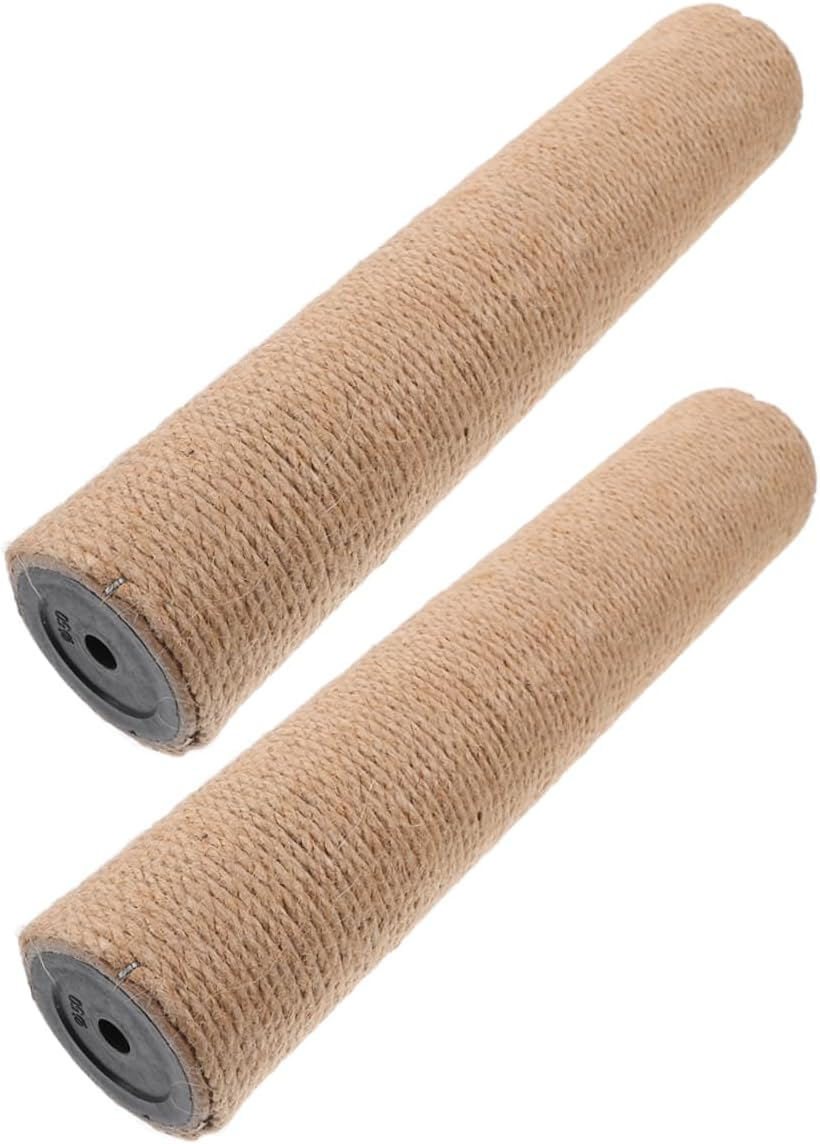 Alasum 2Pcs Sisal Cat Scratching Post Replacement 30Cm Tall Cat Scratch Pole for Corner Wall Tree DIY Climbing Scratcher Accessories for Indoor image number 6