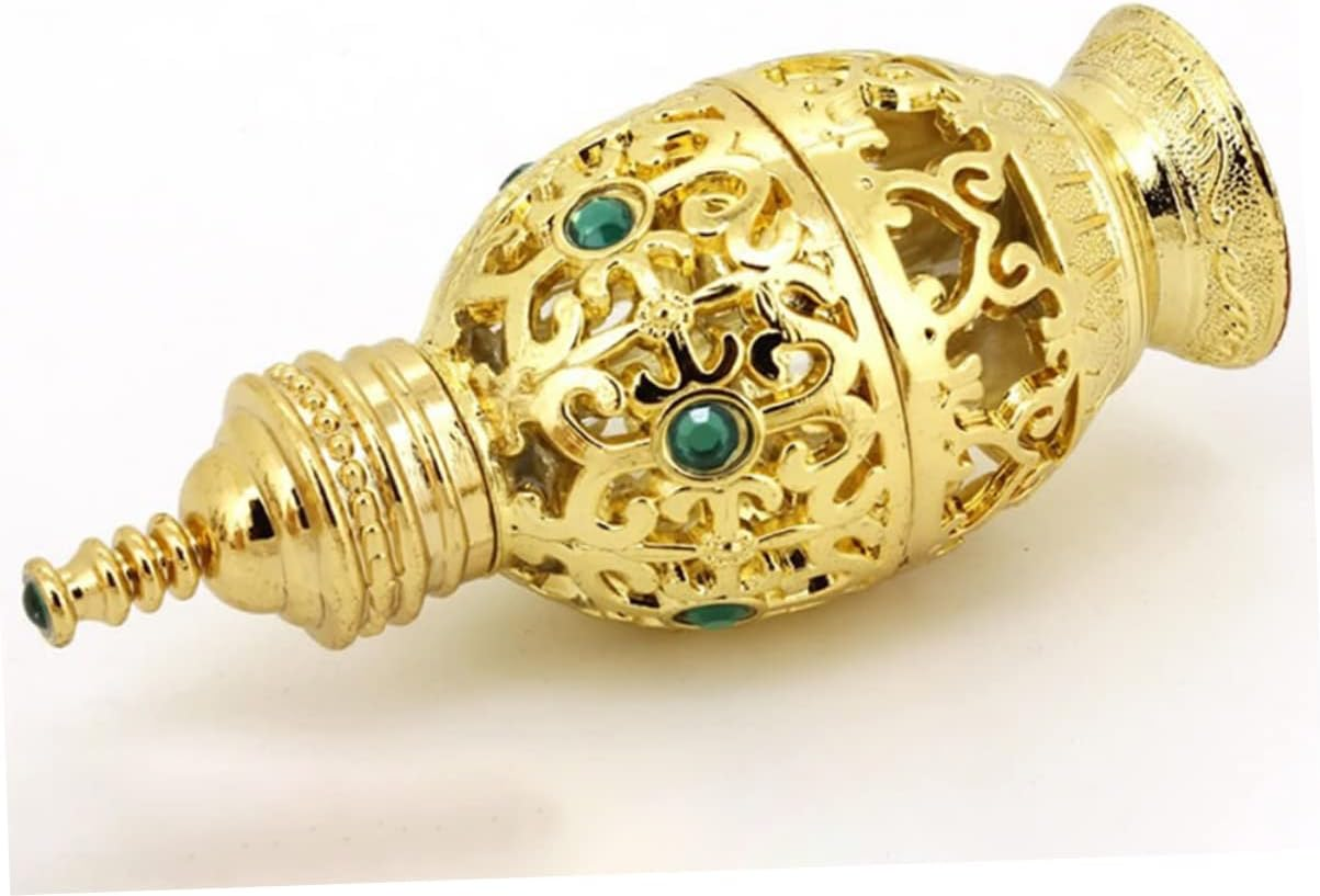 NOLITOY 2Pcs Empty Glass Bottle Luxury Essential Oil Container for Travel Perfume Sample Use image number 5