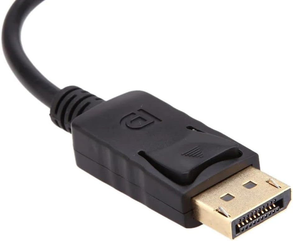 CY DP to VGA Adapter,Dp Displayport Male to VGA Female Display Monitor Converter Cable Adapter image number 1