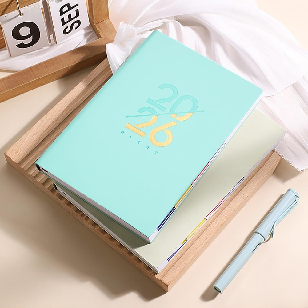 Geli 2026 Daily Planner Diary,Weekly and Daily Planner, with Stickers, January 2026 to December 2026, Hardcover 2026 Calendar for Office Home School Supplies image number 6