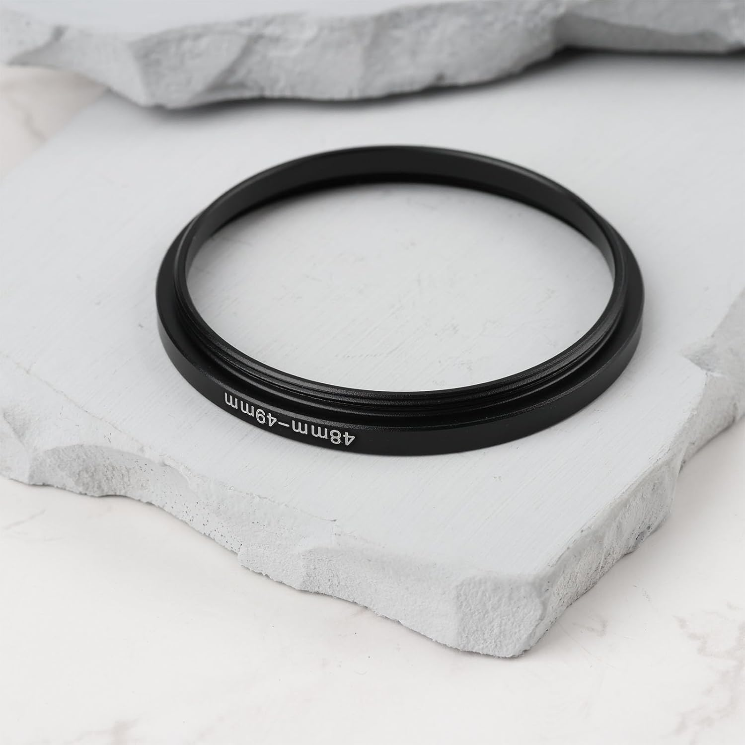 Create Idea 2PCS 48-49Mm Camera Lens Filter Step-Up Ring Adapter Allows 49Mm Filters and Hoods on 48Mm Thread image number 4
