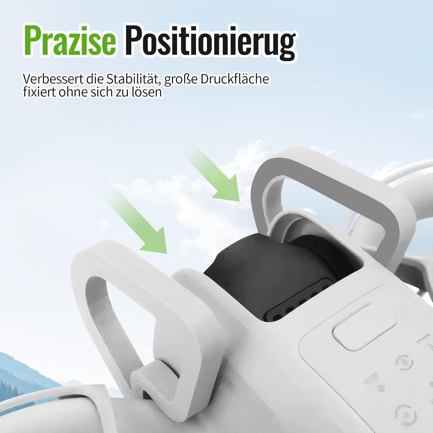 Gimbal Bumper Guard for DJI Neo Accessories, Foldable Booster Stand for Pocket Drone Neo, Grey Bumper and Foldable Stand for Drone Dji Neo Accessories, for Dji Neo Protection image number 6