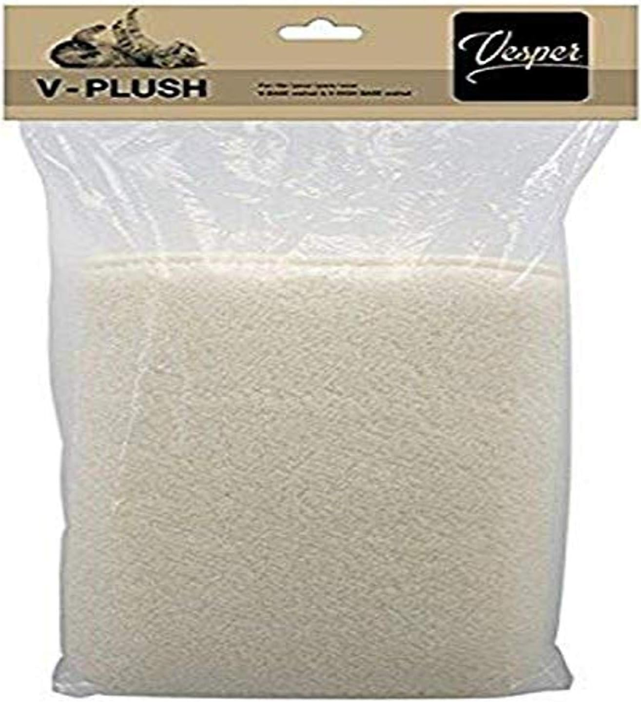 Catit Vesper V-Plush, Replacement Part for V-Base (52042) & V-High Base (52045) Scratching Pad, 11.2" X 22.4", Walnut image number 1