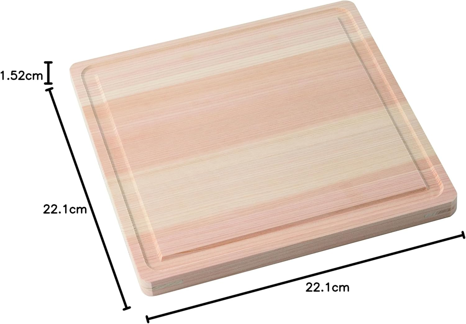 Zwilling 35100-085 Hinoki Cutting Board S Cutting Board, Made in Japan image number 3