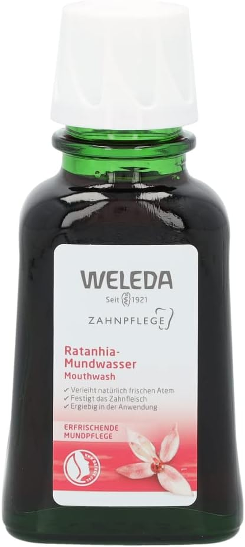 WELEDA Ratanhia Mouthwash Concentrate 50Ml | Refresh Breath | Strengthen Sensitive Gums image number 5