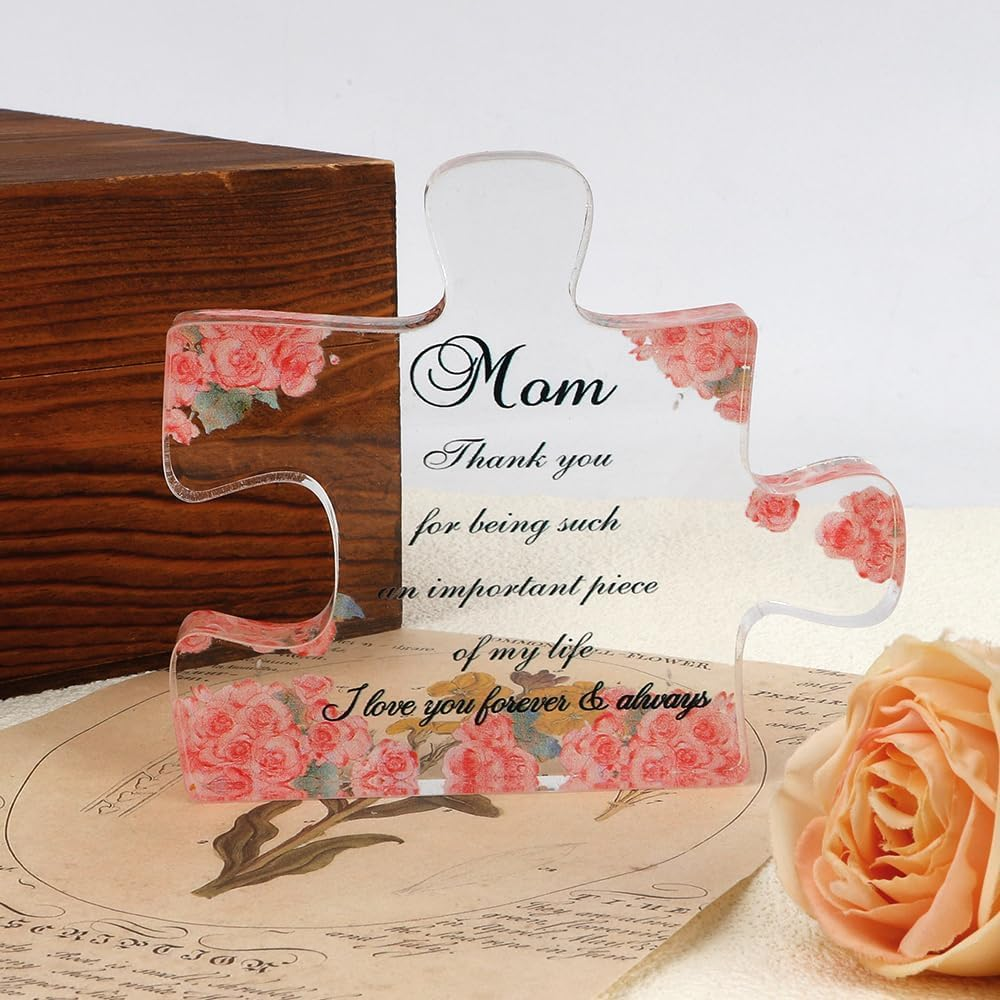 Mom Gifts for Moms Birthday Gifts for Moms from Daughters Sons Mommy Gift Acrylic Ornament Mother Giftfor Birthday Christmas Mothers Day Valentines Day Eastersgifts Mom to Begifts - Beautiful image number 2