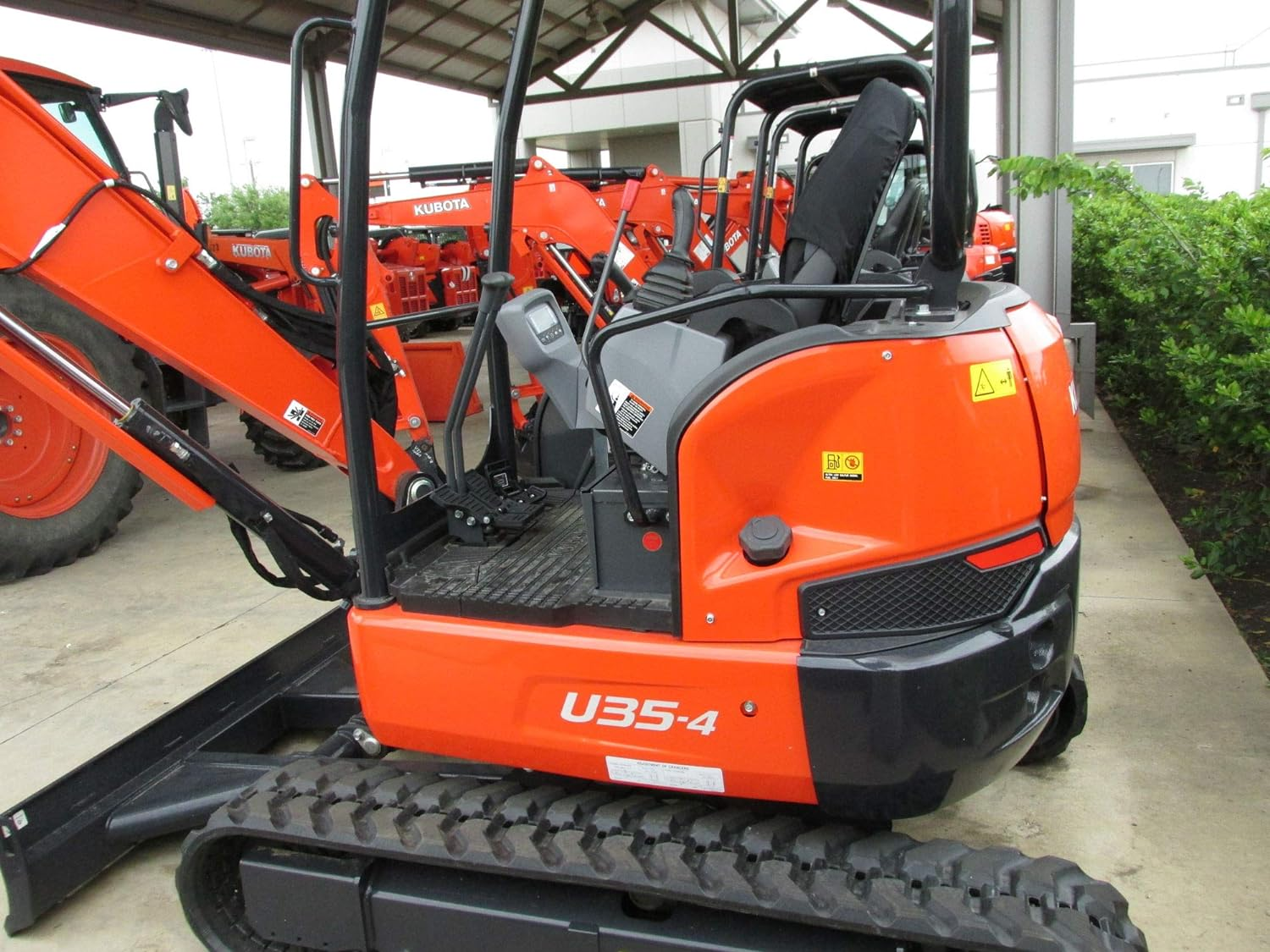 Durafit Seat Covers, Black Waterproof Seat Covers for Kubota KX080 Excavator KX033,U35,KX040 in Waterproof Endura, U35 image number 1