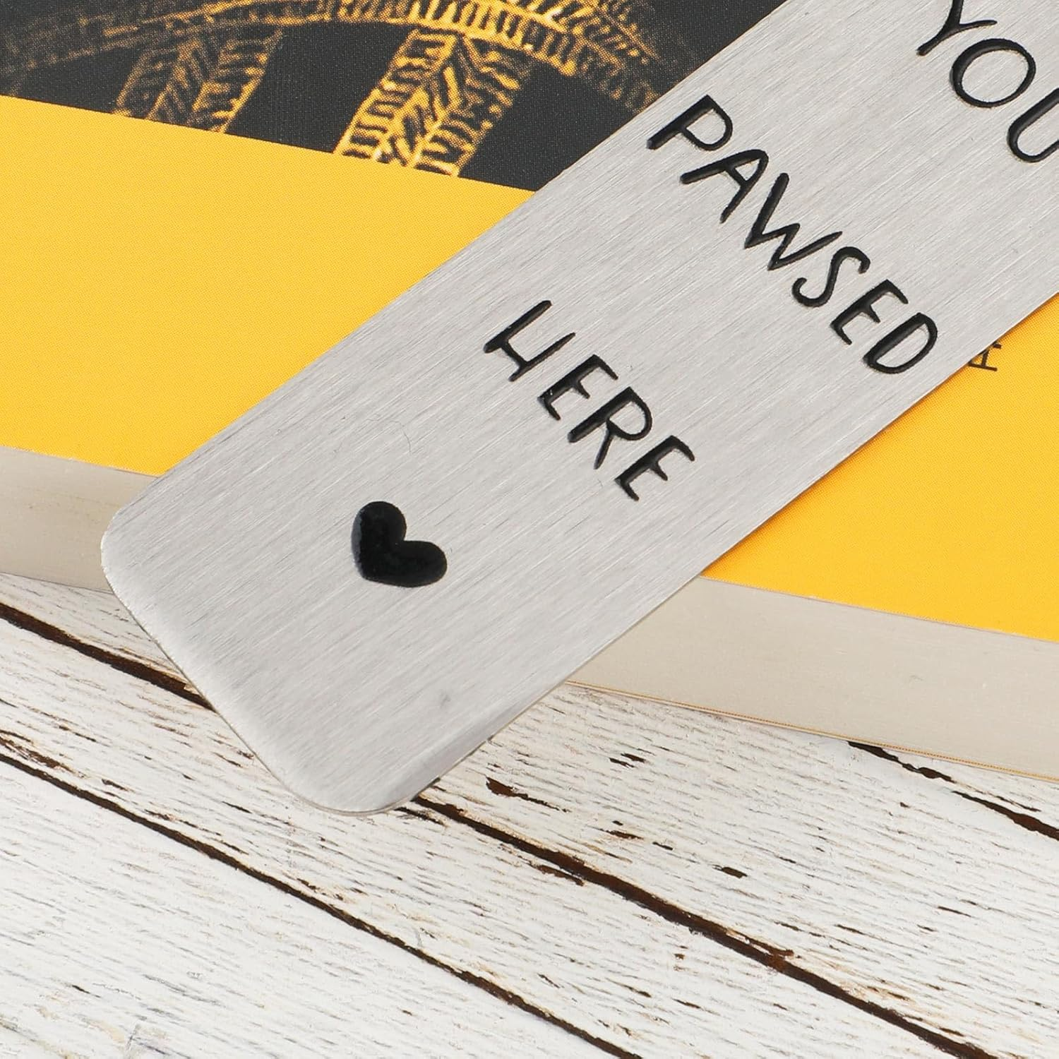 Corgi Dog Bookmark, Cute Metal Corgi Bookmark for Women You Pawsed Here Bookmark Funny Dog Lover Gifts Corgi Gifts for Women Men Reading Birthday (Style 1) image number 1