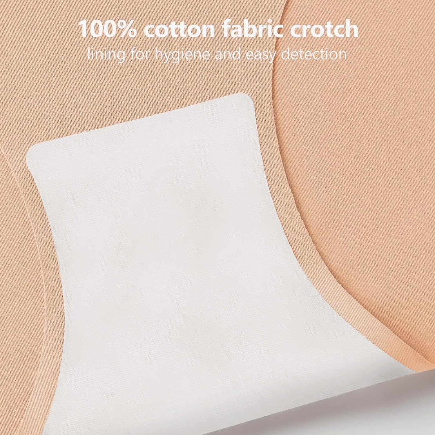 Angelhood Seamless Maternity Underwear for Women, Pregnancy Postpartum Panties No Show Bikini under Bump Pack of 5, 3 image number 5