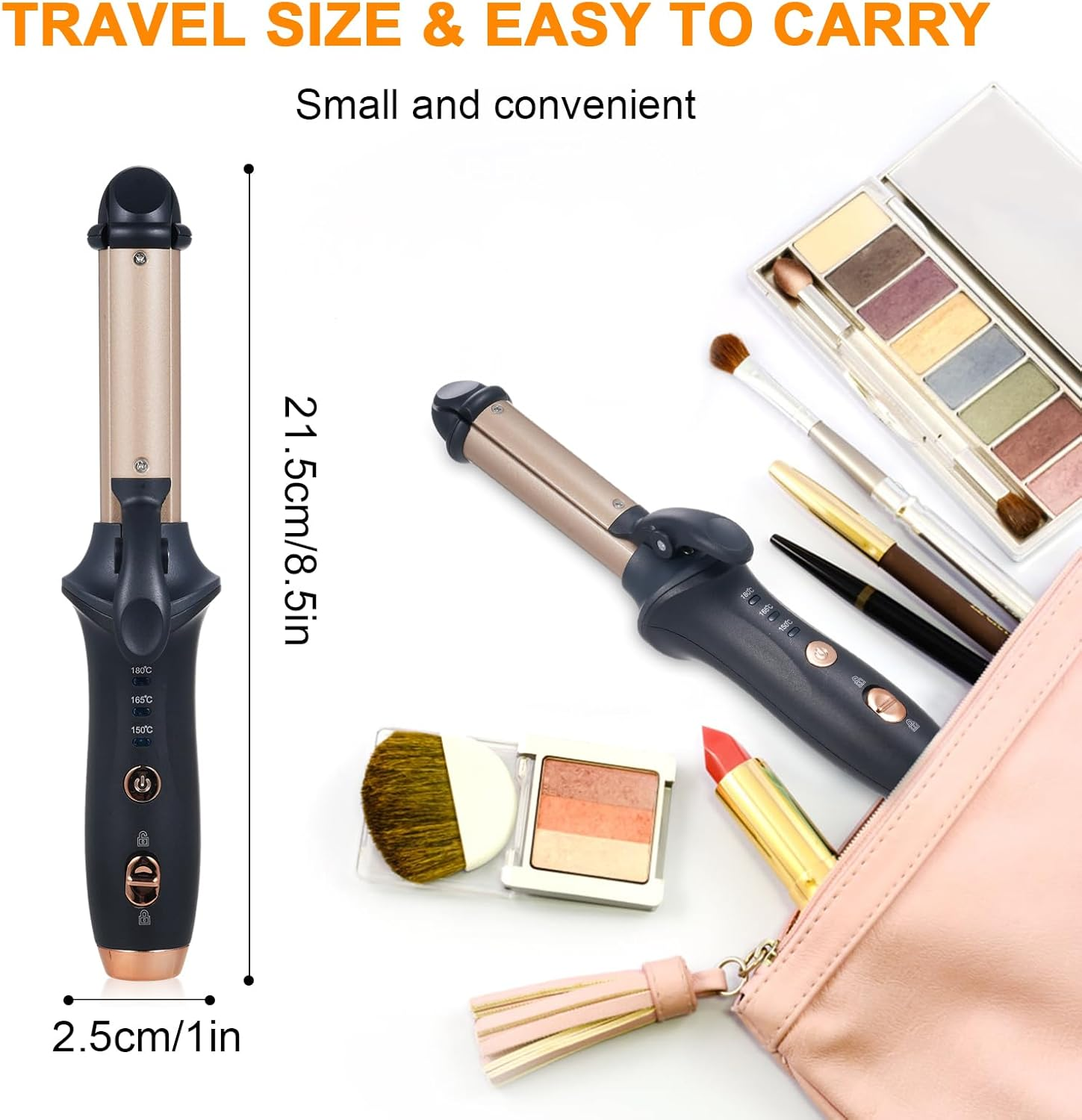 MEFESE Wireless Curling Iron Rechargeable Models Clipboard Home Hair Straight Curling Dual-Use Portable Curling Iron image number 1