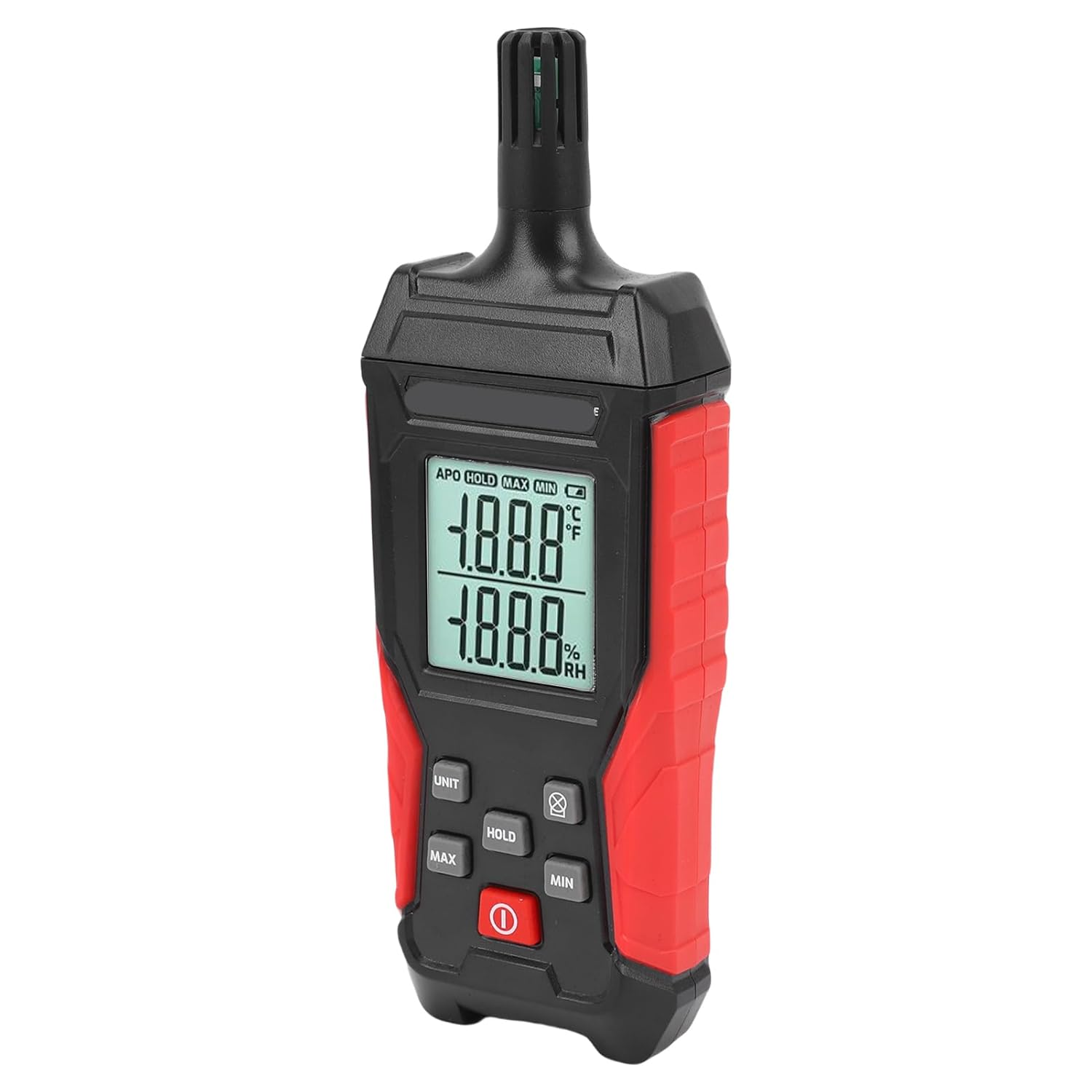 Jiawu Digital Temperature Moisture Detector with Retreated Hand -Hand Hygrometer Screens for the Home image number 5