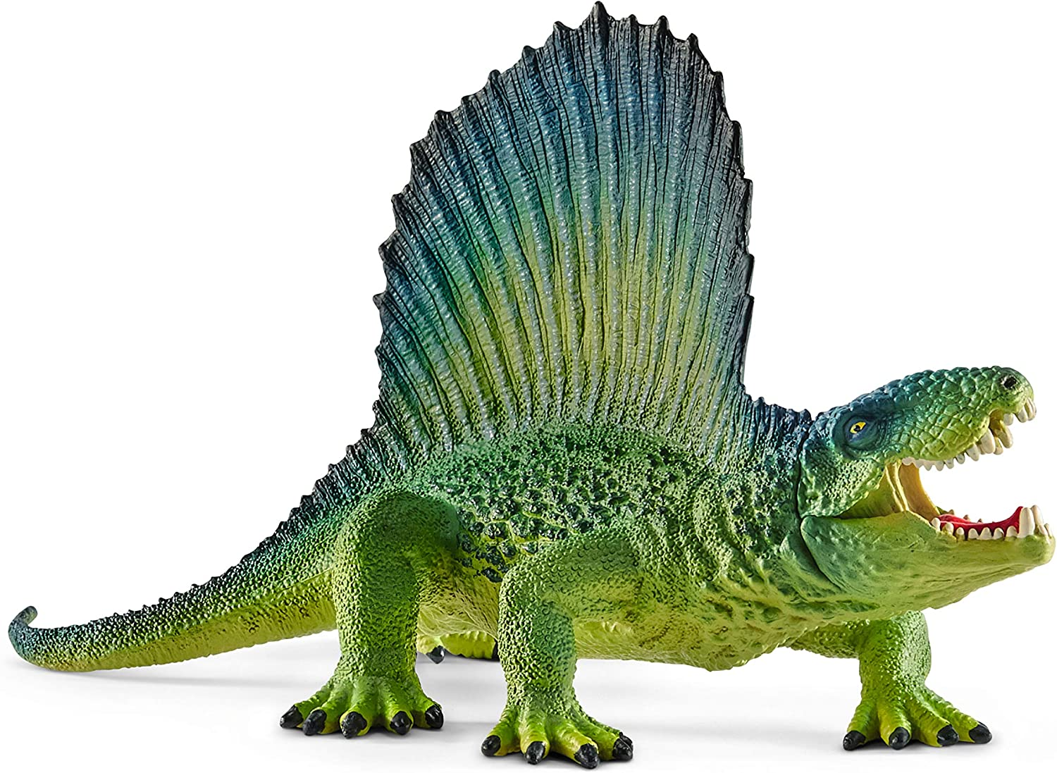 Schleich Dinosaurs, Realistic Dinosaur Figurines for Boys and Girls, Dimetrodon Toy Figurine, Green, Ages 4+ image number 4