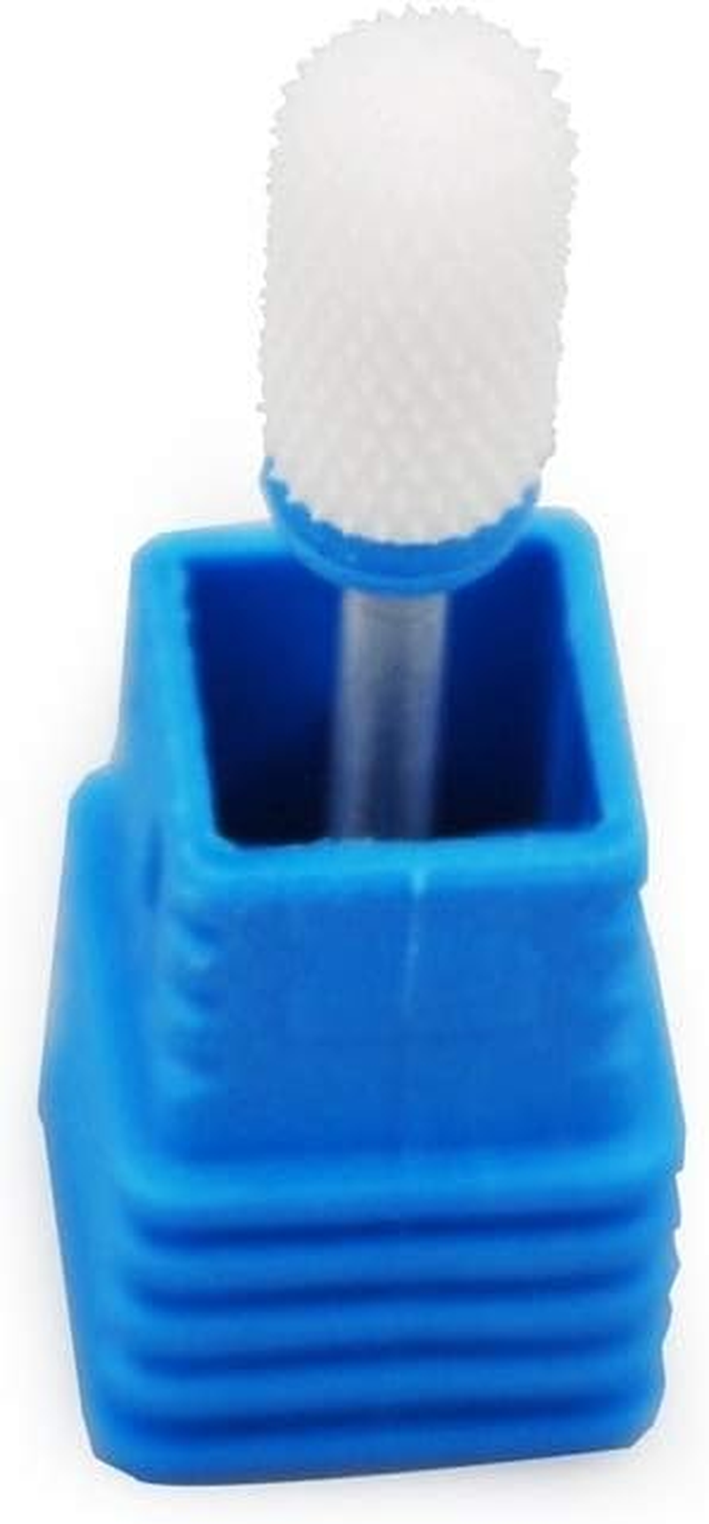 Rolabling round Head Ceramic Nail Drill Bit for Electric Nail Drill Manicure Machine Accessories Tool (5PCS Medium)