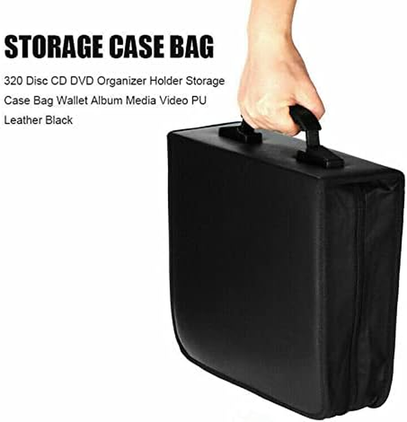 520 Disc CD DVD Case Wallet Storage Holder Booklet Album Folder Bag Box Sleeves image number 6
