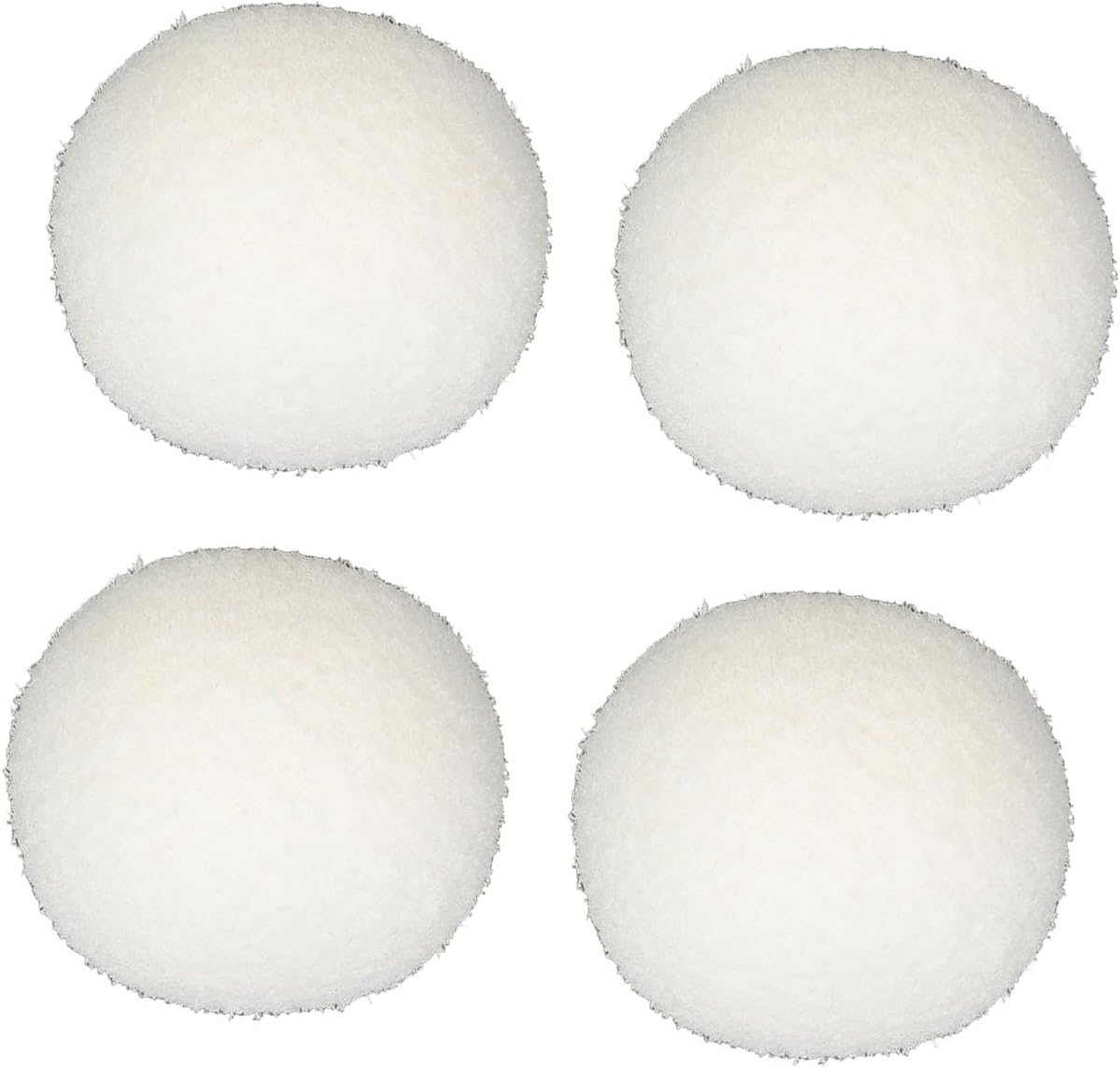4Pcs Scum Eliminating Ball, Reusable Washable Oil Absorbing Sponge Spa Cleaner Scum Ball Floating Pool Filter for Swimming Pool, Scum Eliminating Sponge Balls