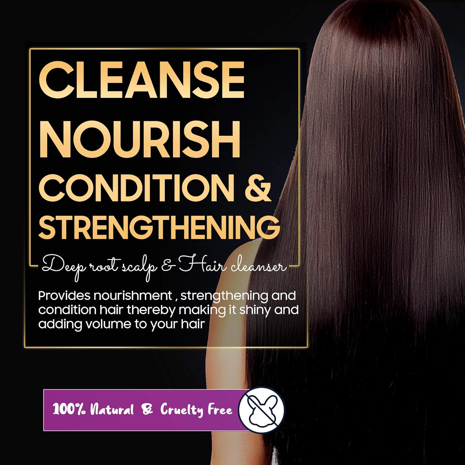 Herbal Khadi Amla Bhringraj Herbal Shampoo (NO SULPHATE & PARABEN) for Hair Fall Control & Regrowth, Dry & Frizzy Hair 210 Ml (Pack of 1) Men & Women image number 6