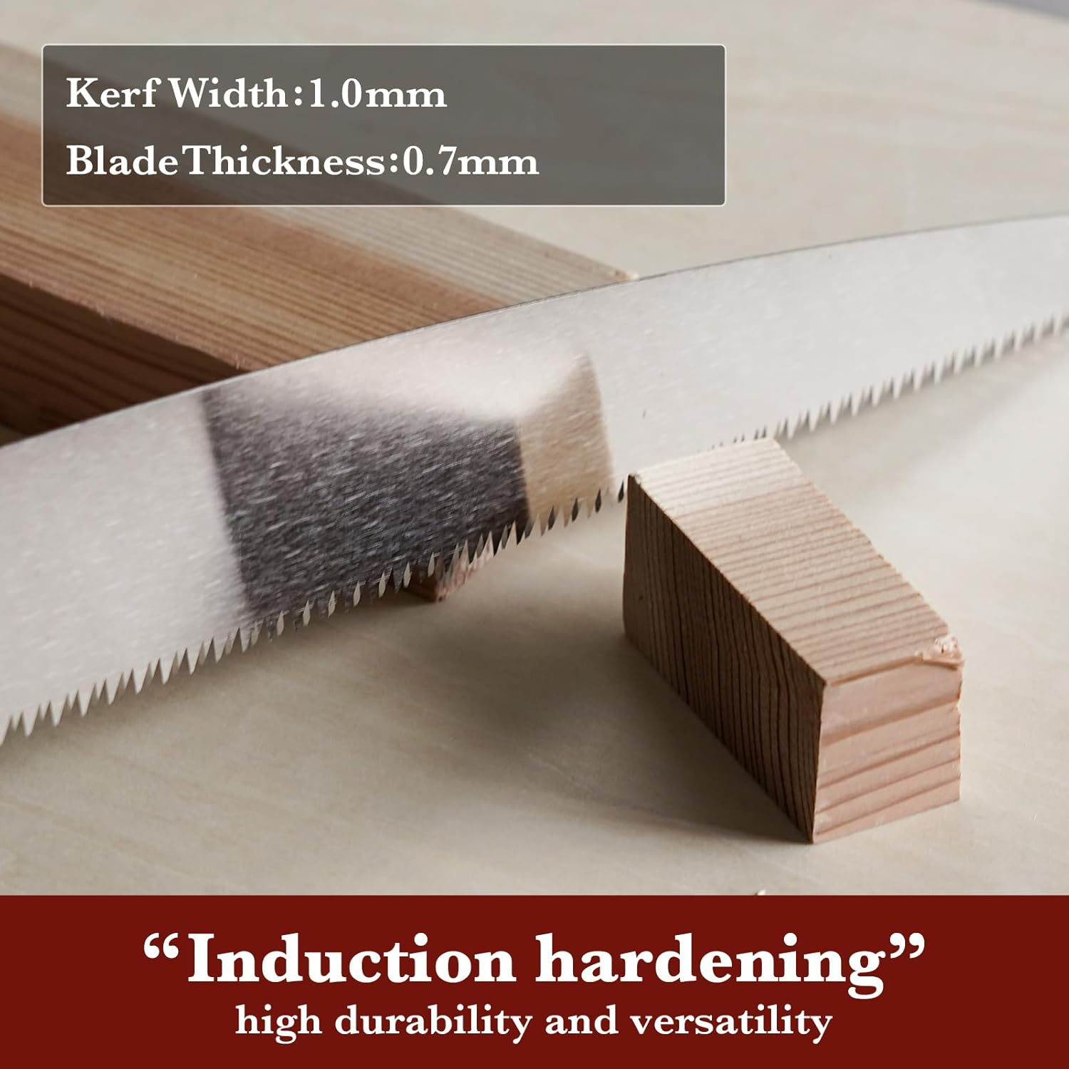 SUIZAN Timber Framing Saw 275Mm - Professional Japanese Pullsaw Handsaw Woodworking Tools