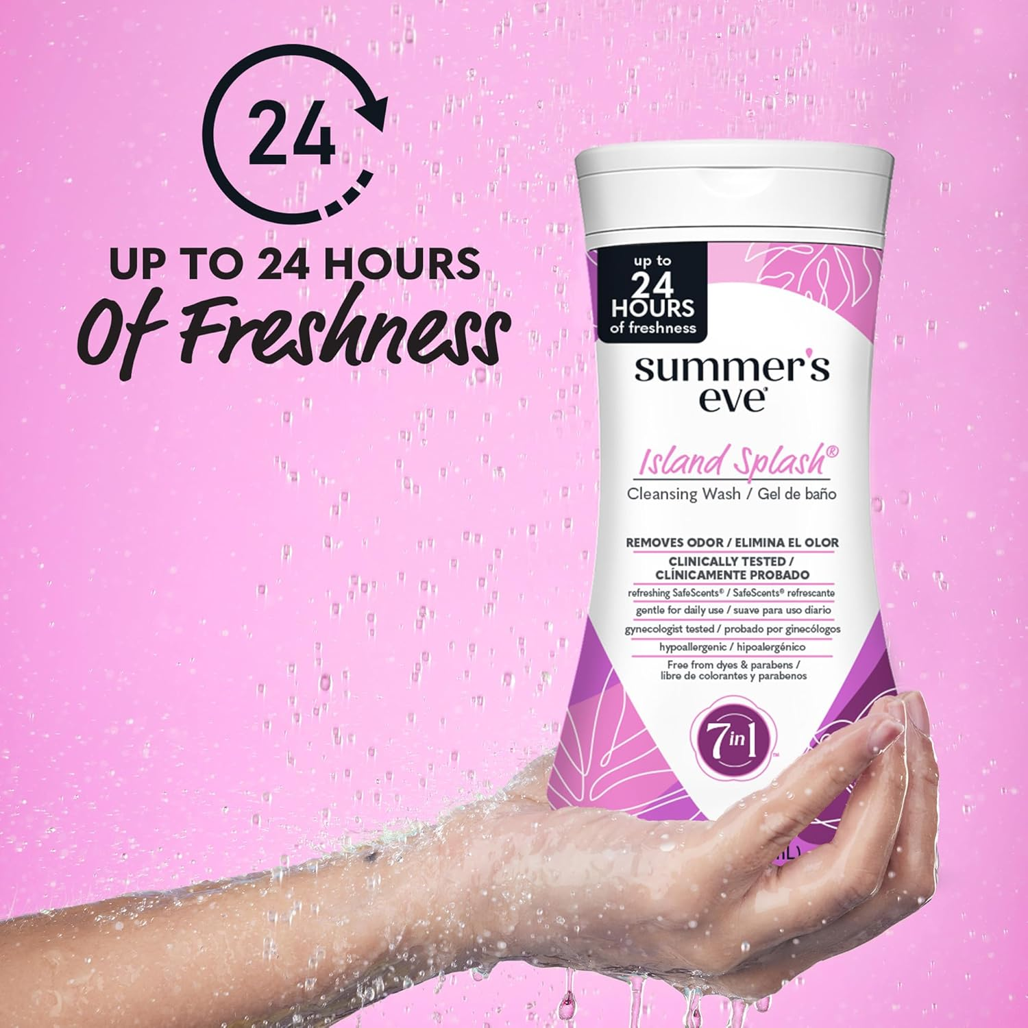 Summer'S Eve Cleansing Wash, Island Splash, 9 Oz, 12 Pack image number 5