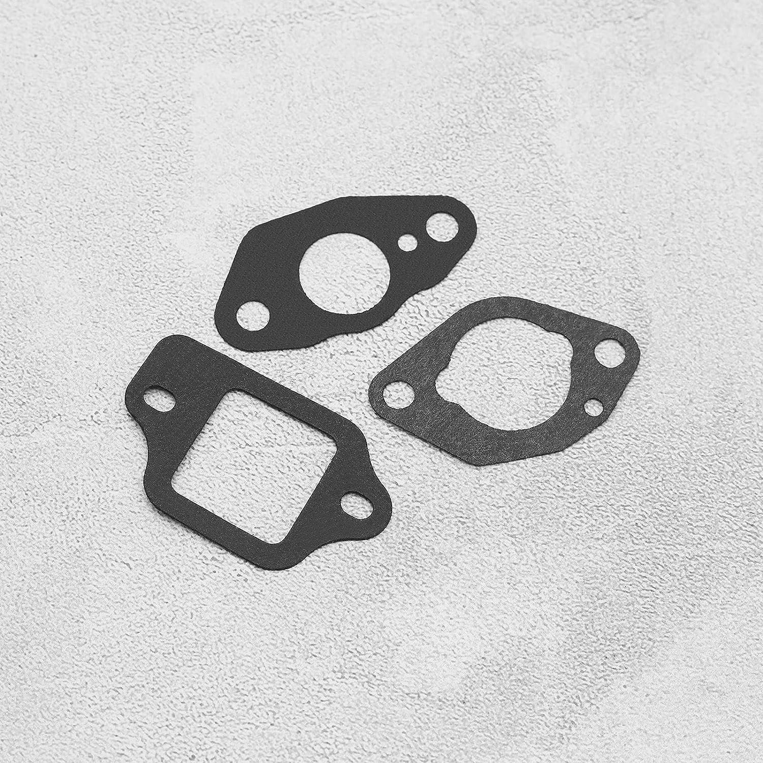 SING F LTD 2 Sets Carburetor Insulator Gasket Kit Compatible with Honda GCV160 GCV160A GCV160LA GCV160LAO GCV160LE Lawnmower Engines Parts image number 6