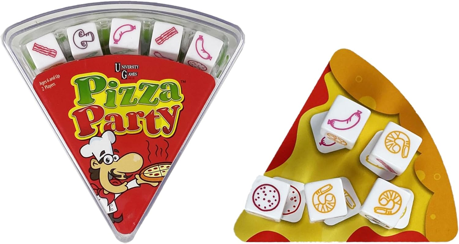 University Games Pizza Party Dice Game image number 4