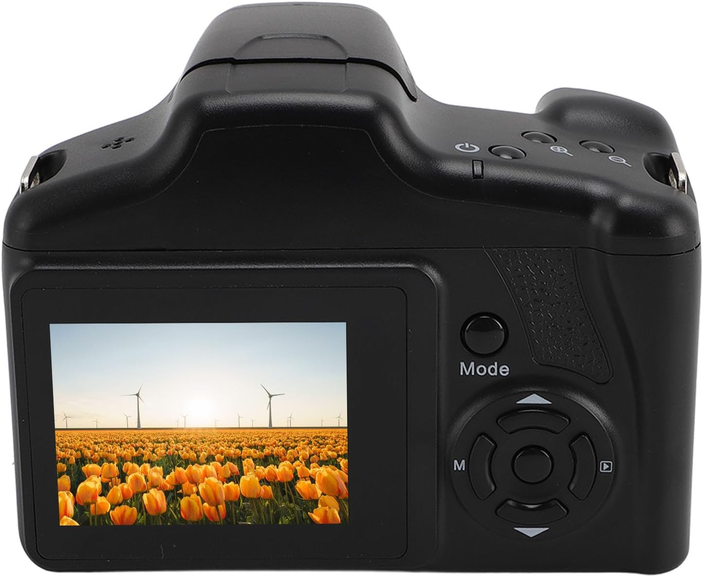 16MP Digital Camera for Photography, FHD 1080P Camera, 16X Digital Zoom Camera with 180 Degree Folding Screen, Portable Vlogging Camera for Kids and Teens