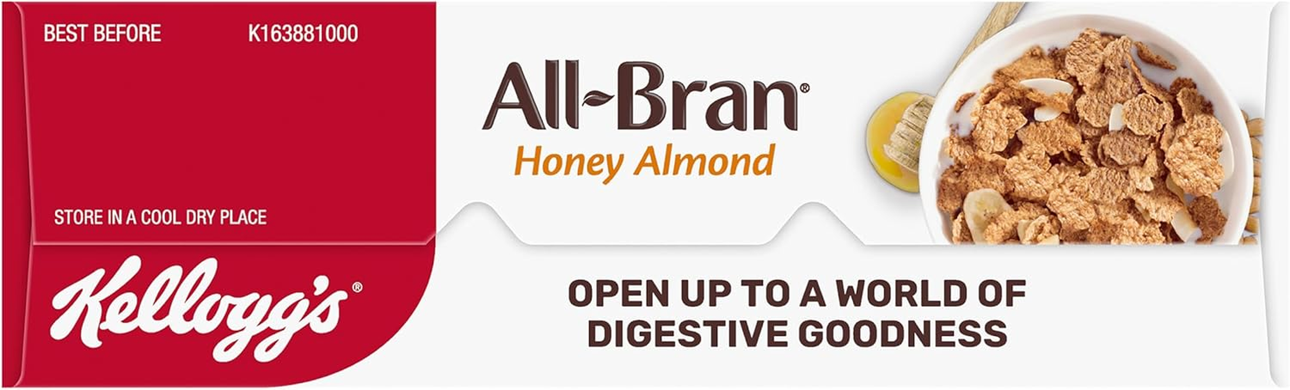 Kellogg&rsquo;S All Bran Wheat Flakes Honey Almond 420G image number 3
