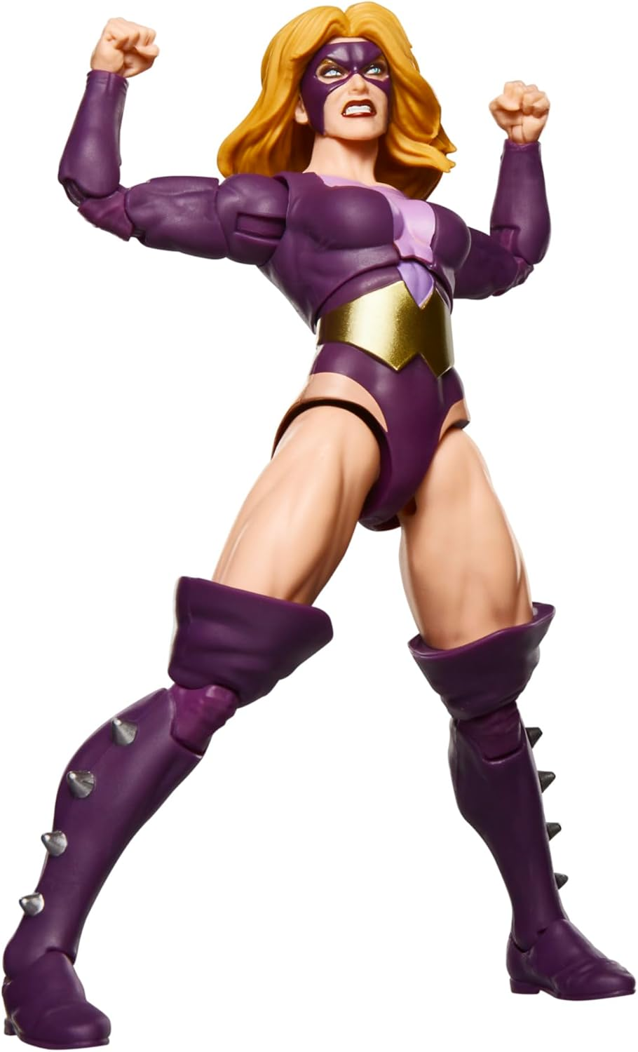 Marvel Legends Series Titania, Retro Marvel Super Heroes Secret Wars Comics Collectible 6 Inch Action Figure with Shield image number 3