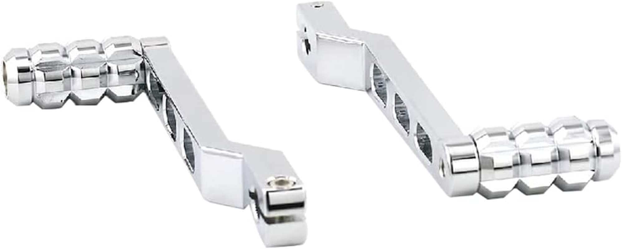 RAGBUSCLE Motorcycle Shift Lever Heel Toe Gear Shifter Shift Lever, 2 PCS Chrome Compatible with Harley-Davidson FL Softail 1986-2017, Touring 1988-Later, Trike Models 2008-Later, Chrome image number 4