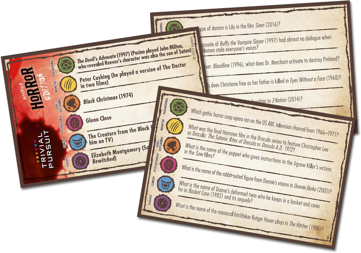 Trivial Pursuit Bitesize: Horror Edition - 600 Questions image number 1