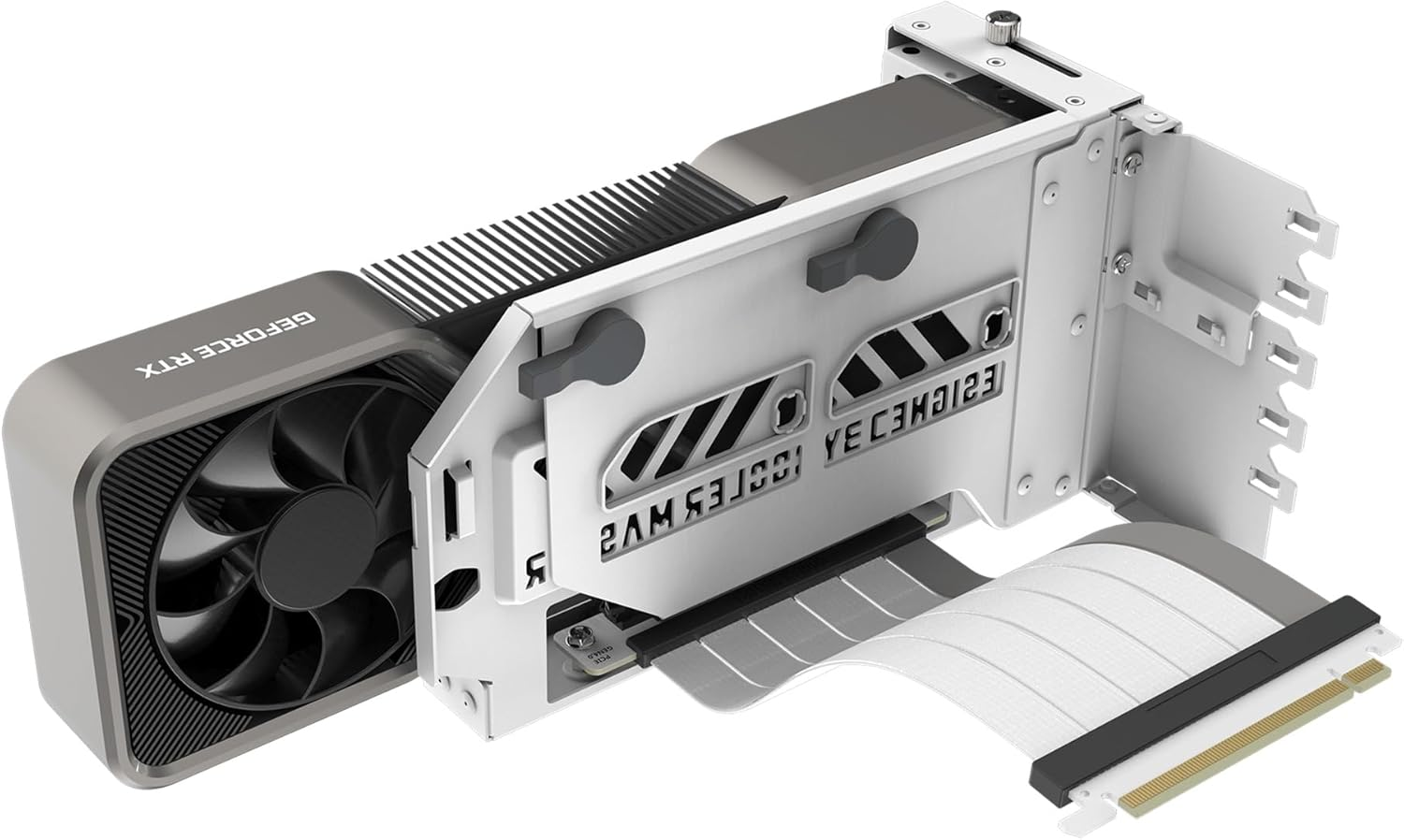 Cooler Master White Universal Vertical VGA Card Holder V3 image number 6