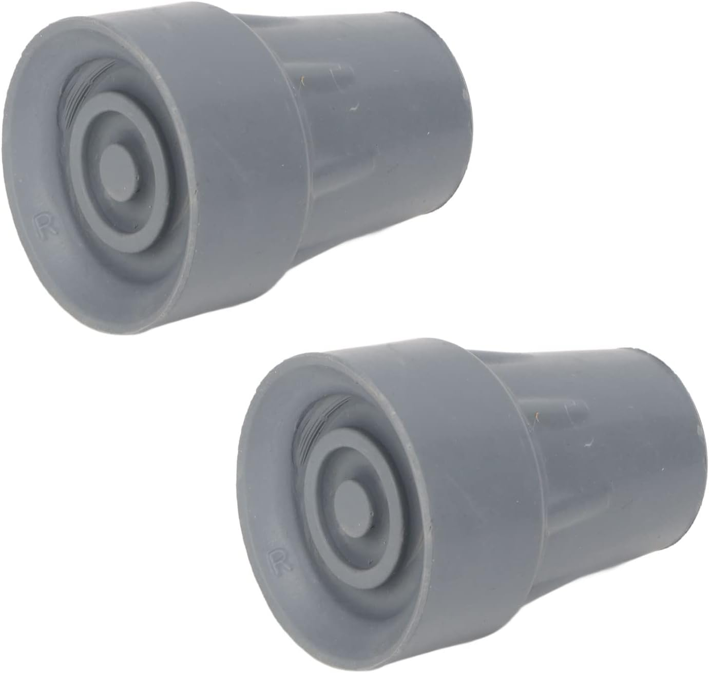 22Mm Cane Tips, Walking Cane Tips Prevent Slip Shock Absorbing Heavy Duty Replacement Rubber Crutch Tips for Elderly Patient