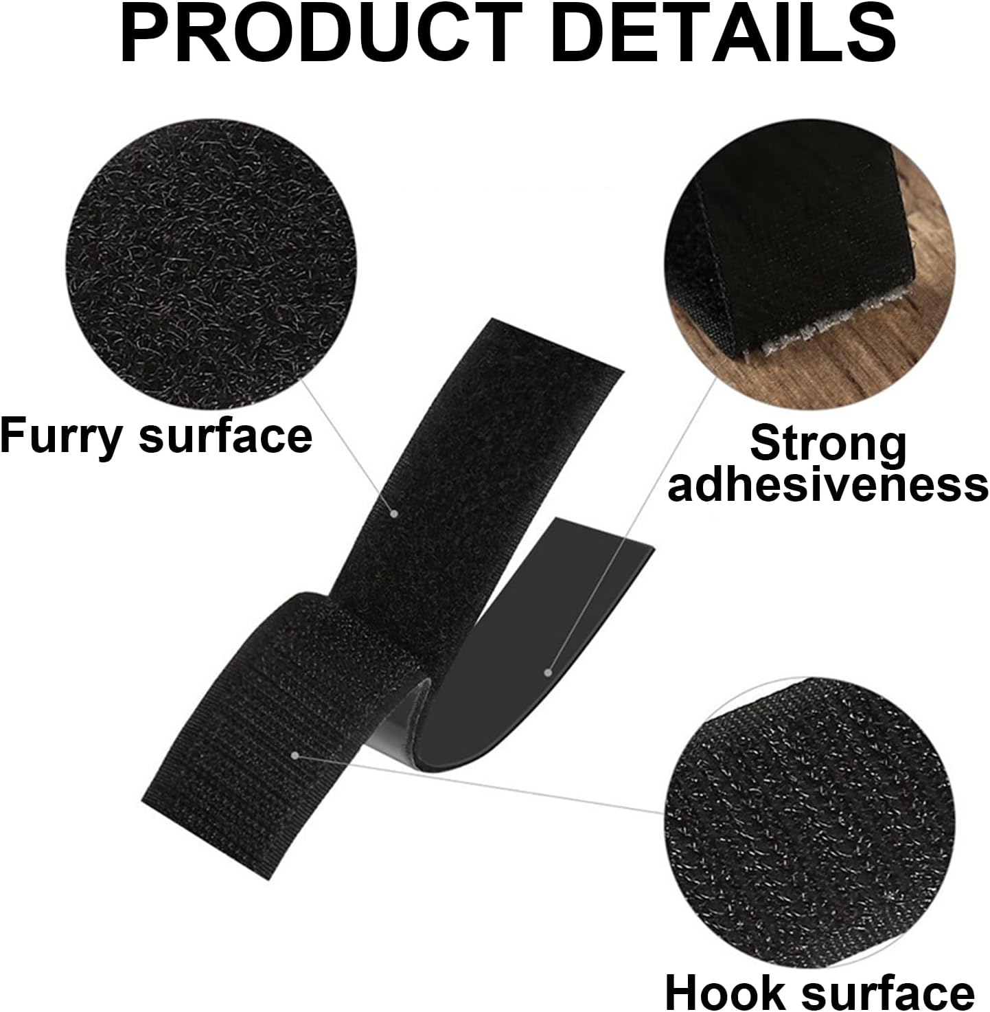 16 Sets Velcro Tape,Velcro Dots for Office, Home Carpet, Sofa Cushion, Etc. Heavy Duty Double Sided Tape (10Cmx 5Cm)