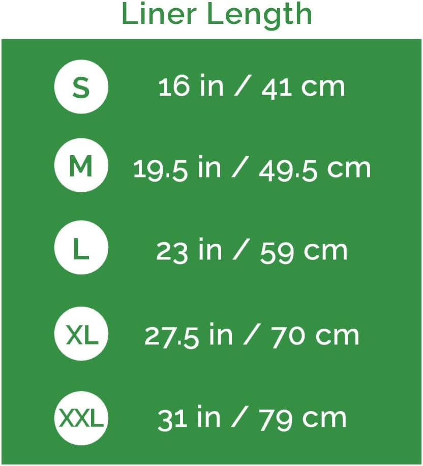 Bamboo Tummy Liner, Large, Neapolitan, 3-Pack by More of Me to Love image number 1