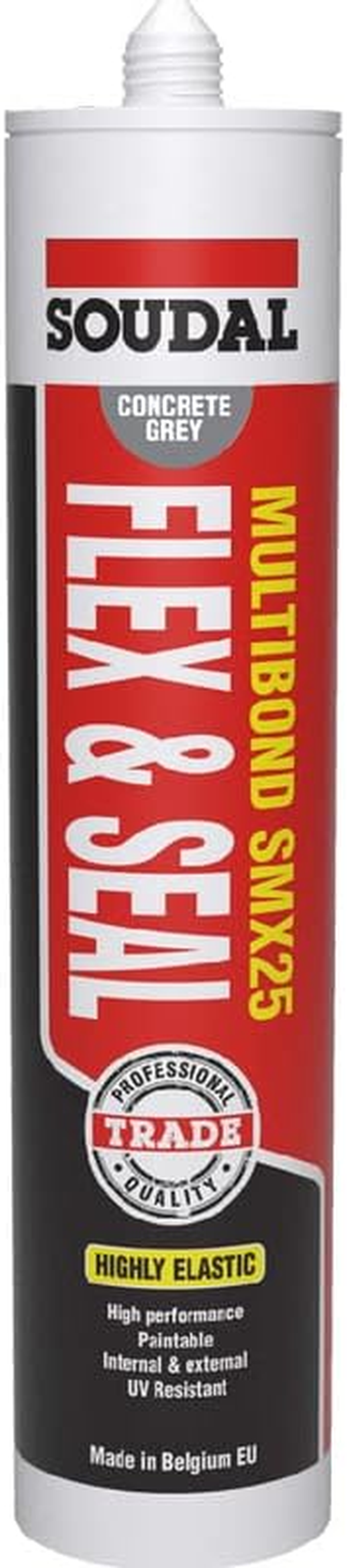 Soudal Multibond SMX25 Flex and Seal Sealant Concrete Grey 290Ml
