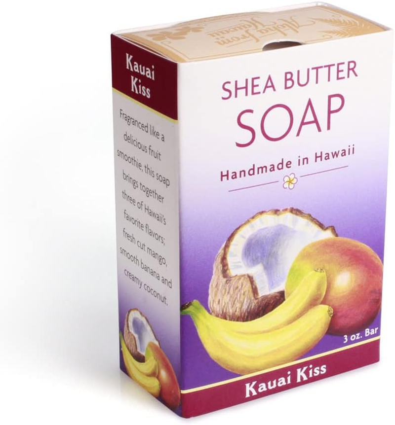 Island Soap & Candle Works Handmade Shea Butter Soap, Kauai Kiss image number 2